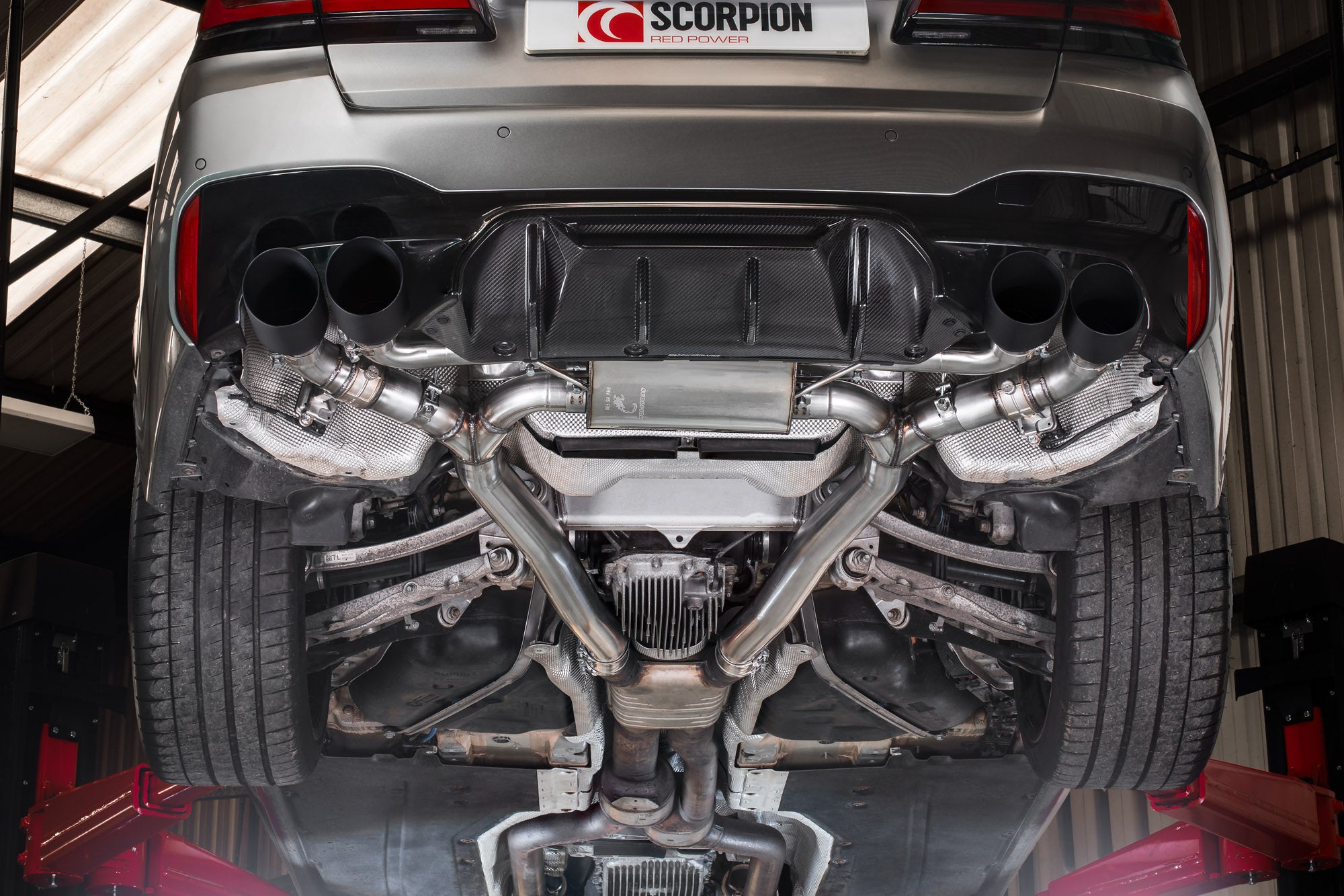 Scorpion BMW F90 M5 (Pre & Post LCI) Half System