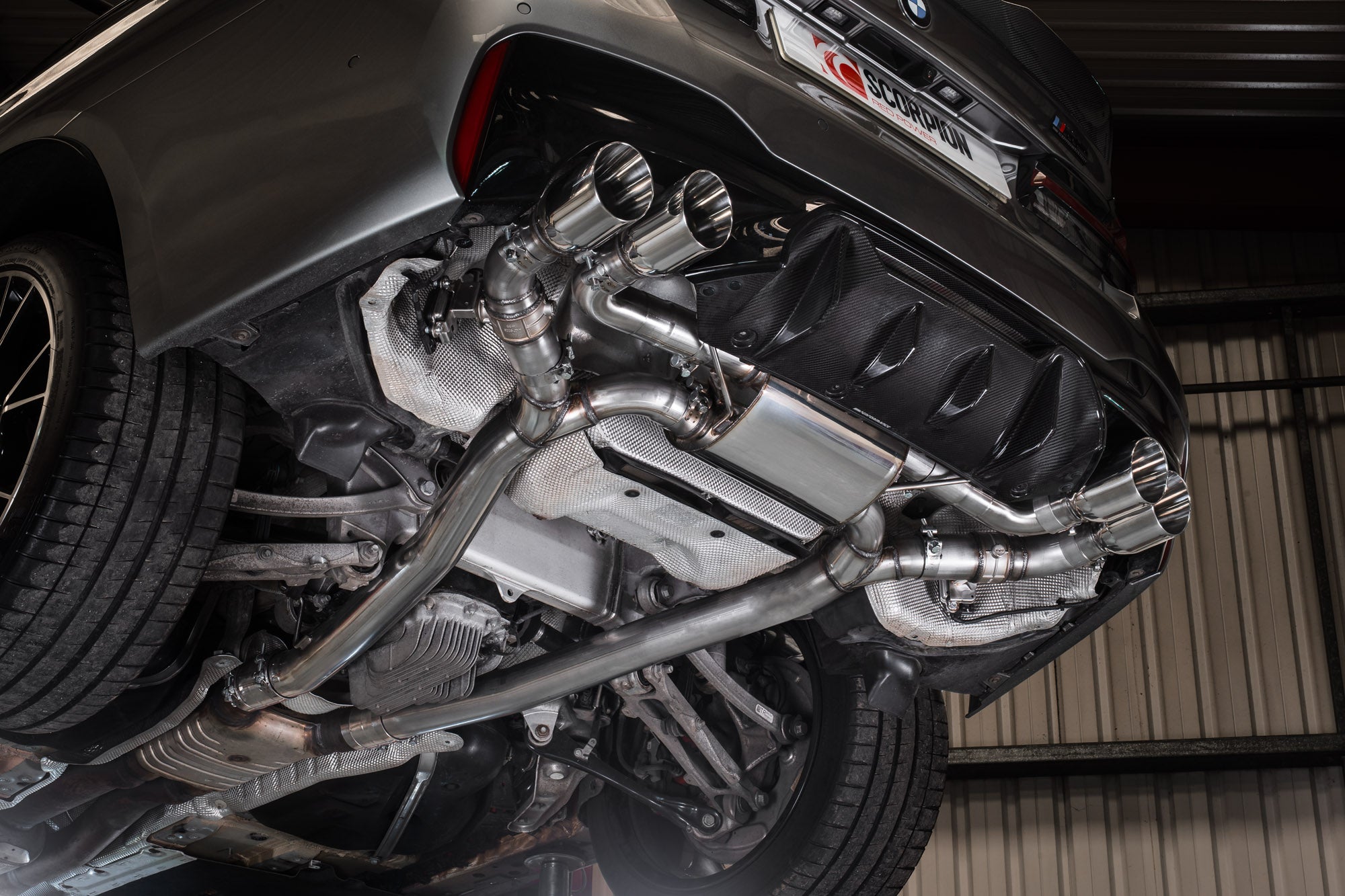 Scorpion BMW F90 M5 (Pre & Post LCI) Half System
