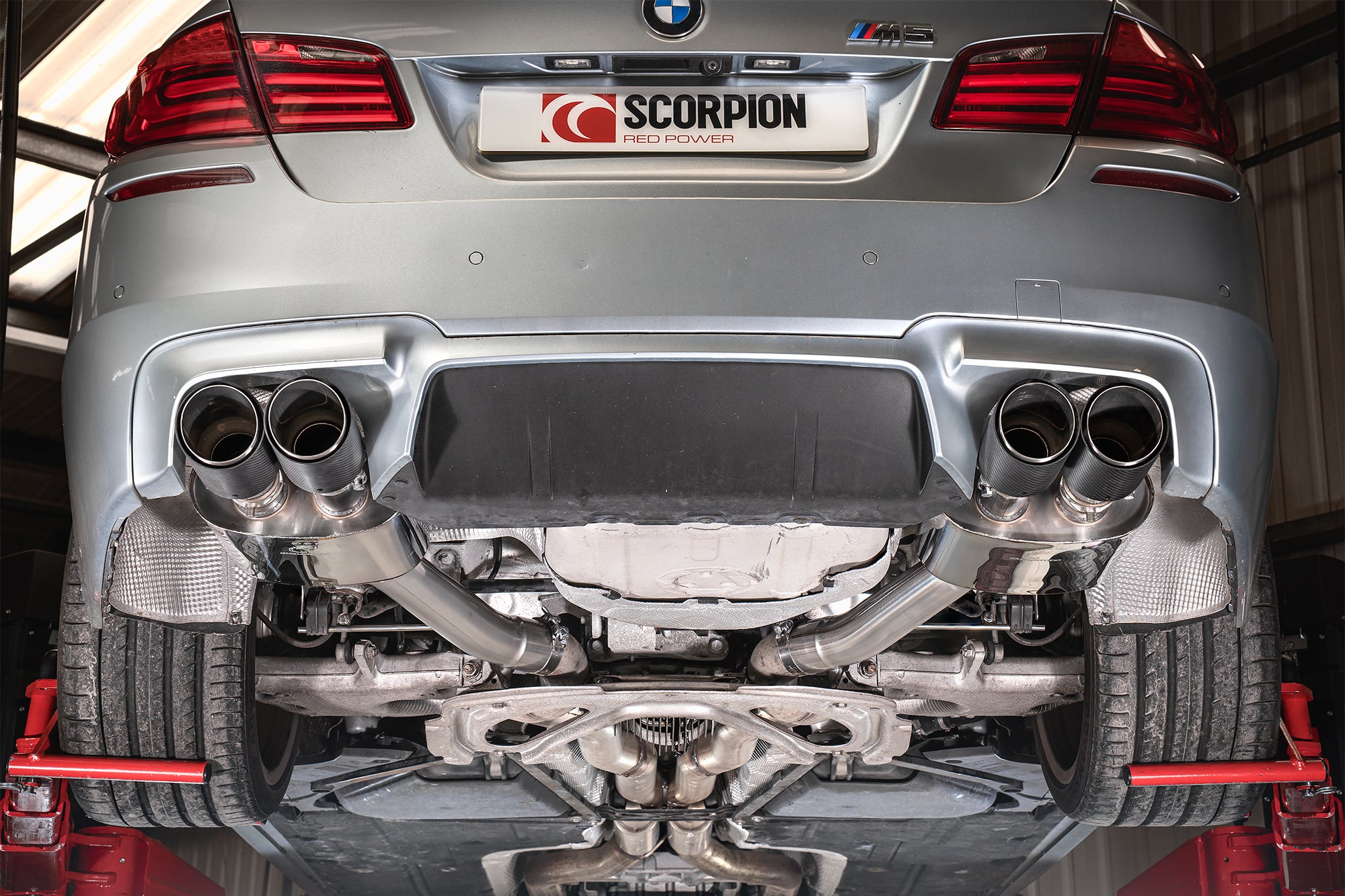 Scorpion BMW M5 F10 Rear Silencer