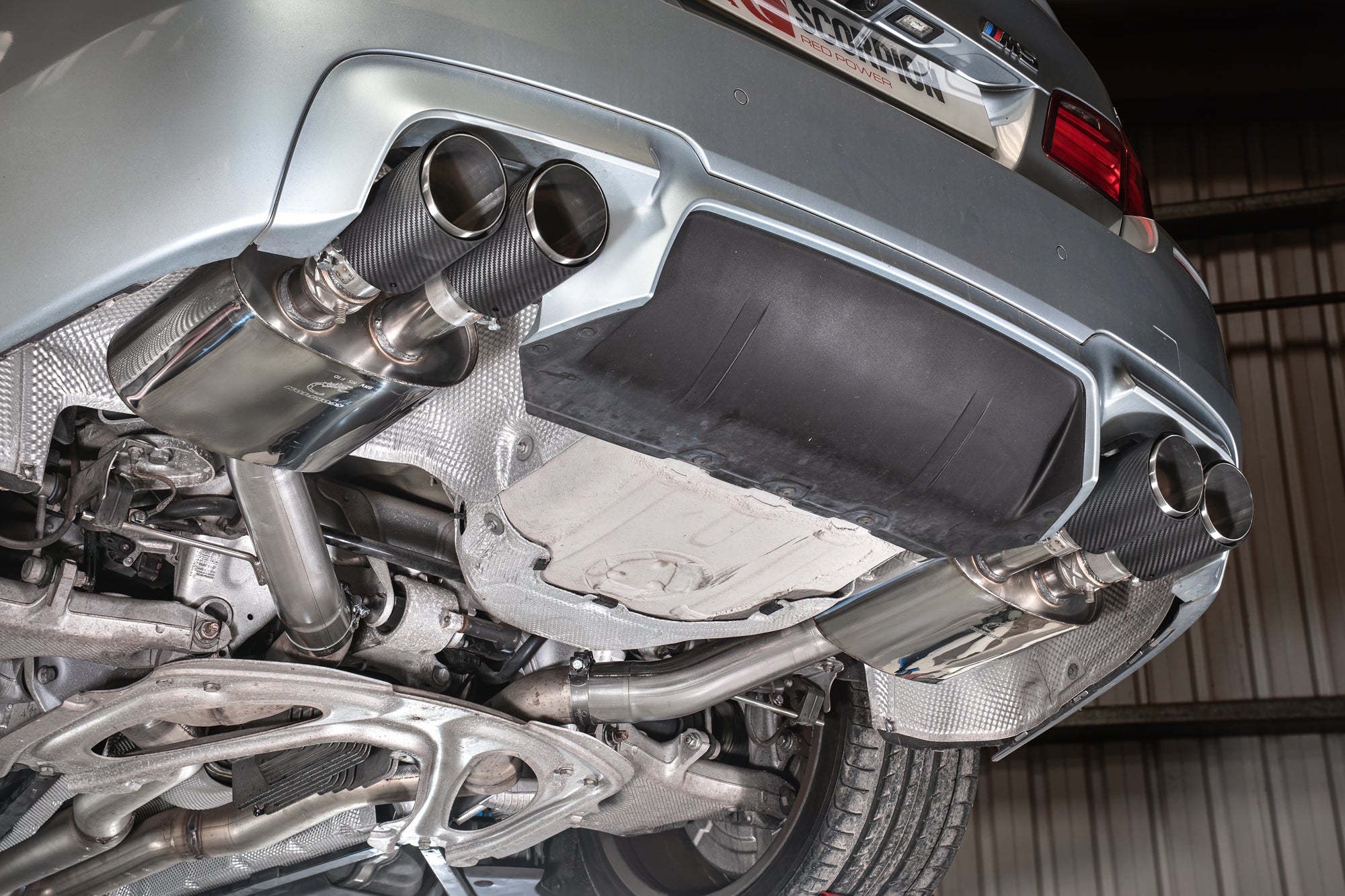 Scorpion BMW M5 F10 Rear Silencer