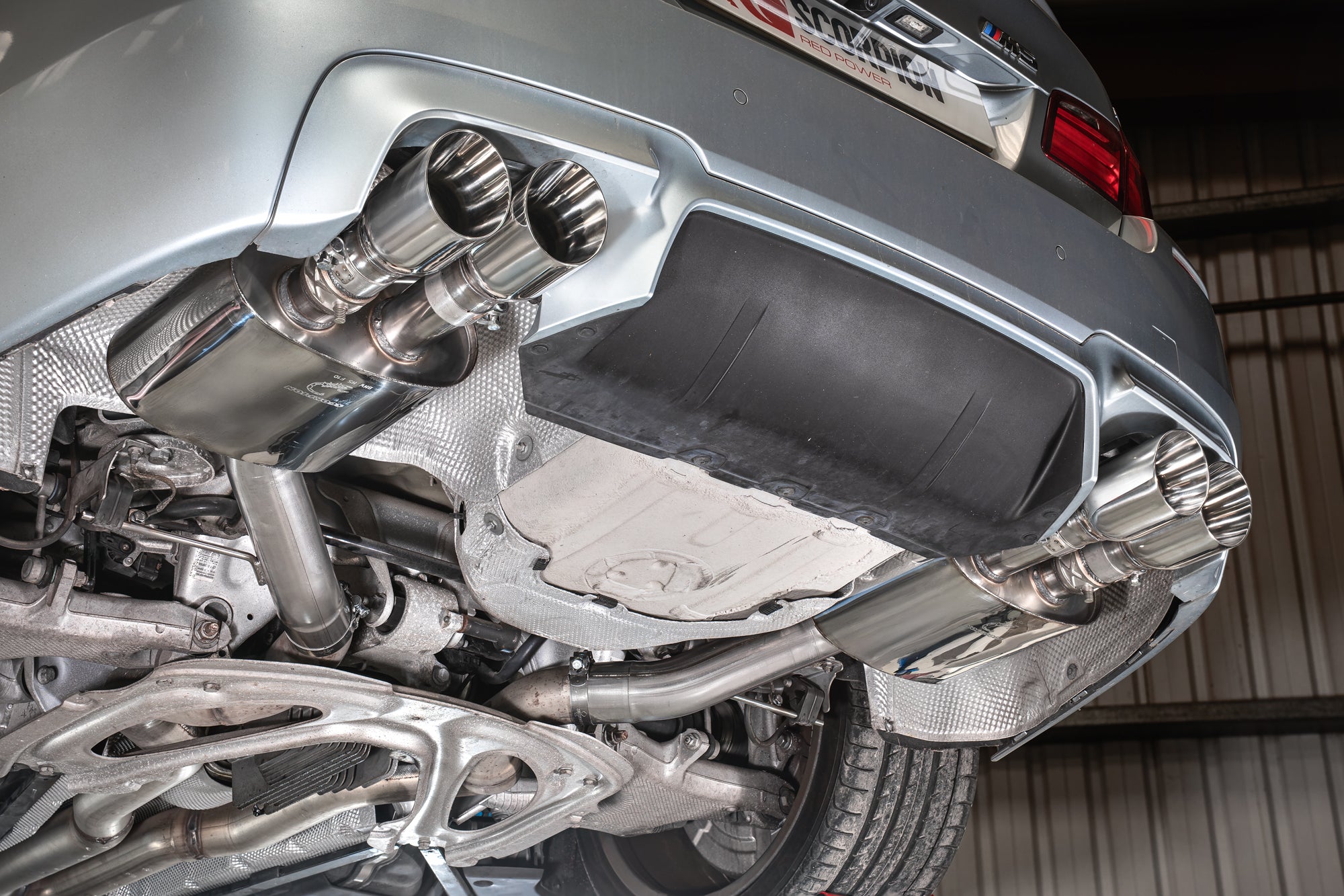 Scorpion BMW M5 F10 Rear Silencer
