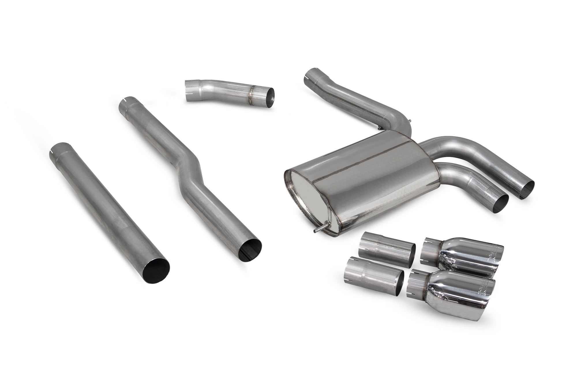 Scorpion Mini Cooper S F55 Non GPF Cat back Exhaust