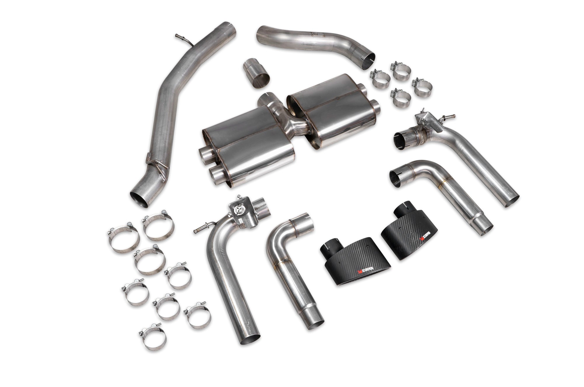 Scorpion Audi S3 Saloon 8V Cat GPF back system