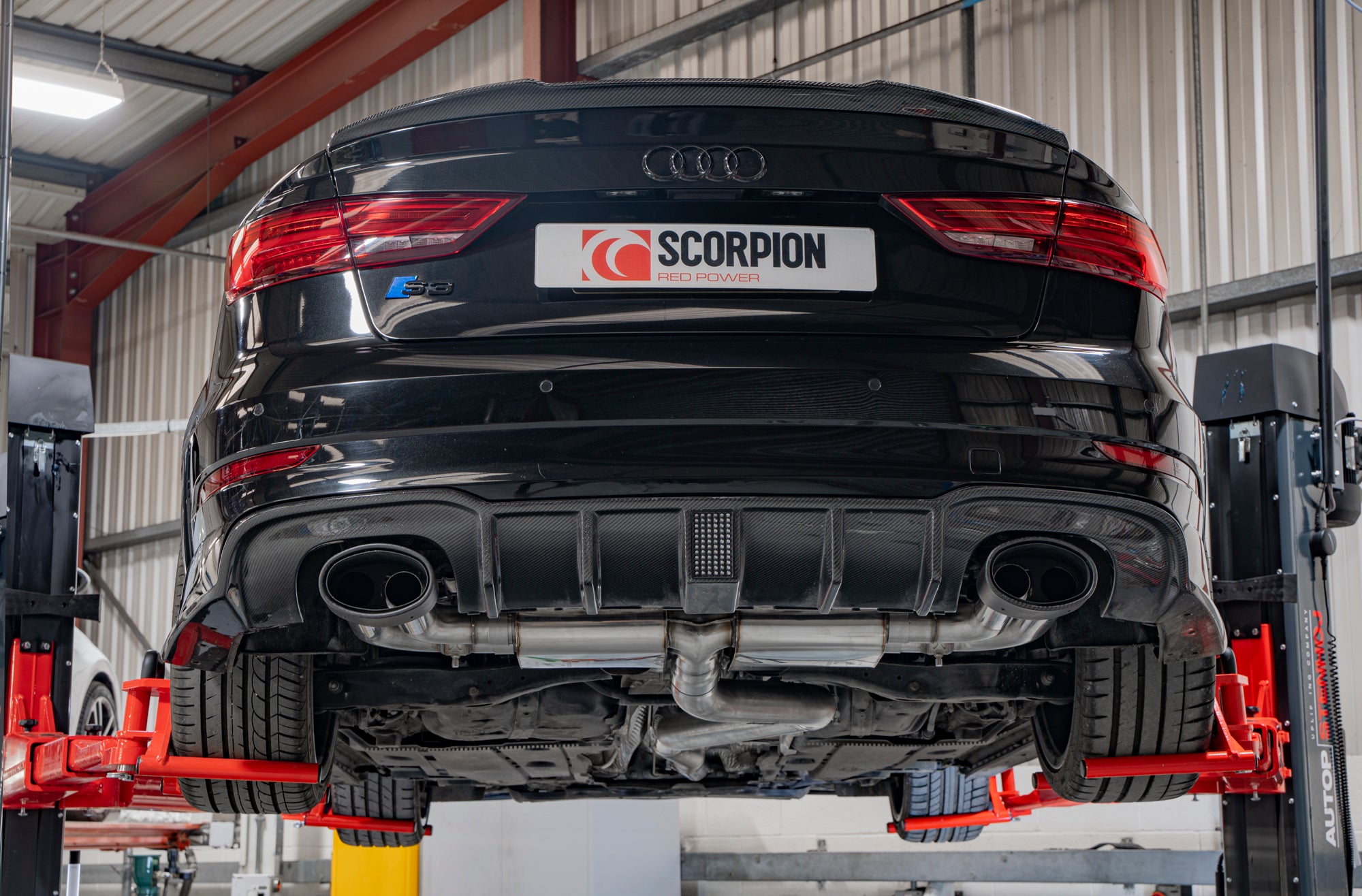Scorpion Audi S3 Saloon 8V Cat GPF back system