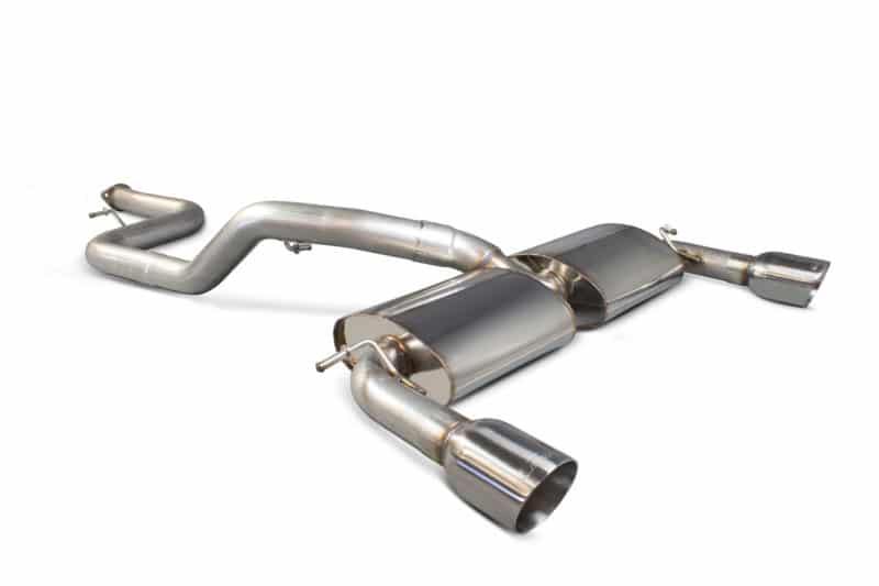 Scorpion Ford Focus MK2 ST 225 2.5 Turbo 80mm Cat back Exhaust