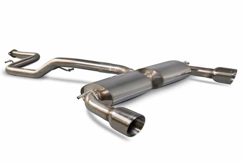 Scorpion Ford Focus MK2 ST 225 2.5 Turbo 63.5mm Cat back Exhaust