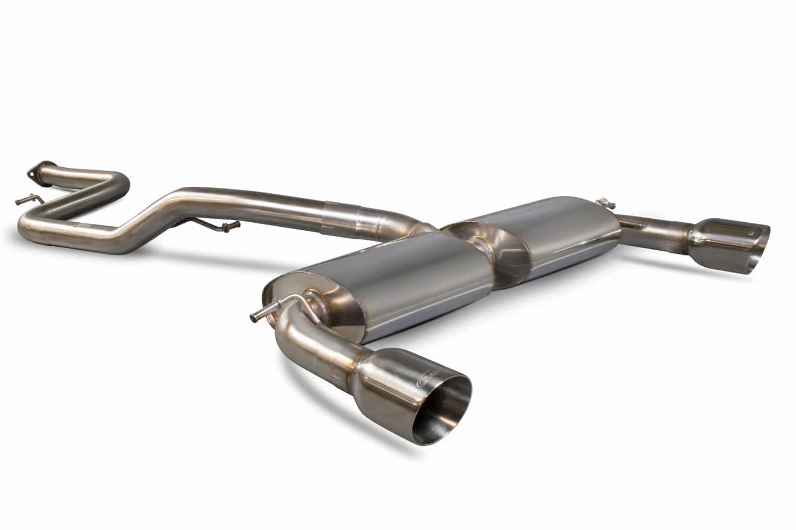 Scorpion Ford Focus MK2 ST 225 2.5 Turbo 63.5mm Cat back Exhaust