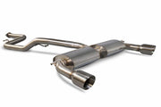 Scorpion Ford Focus MK2 ST 225 2.5 Turbo 63.5mm Cat back Exhaust