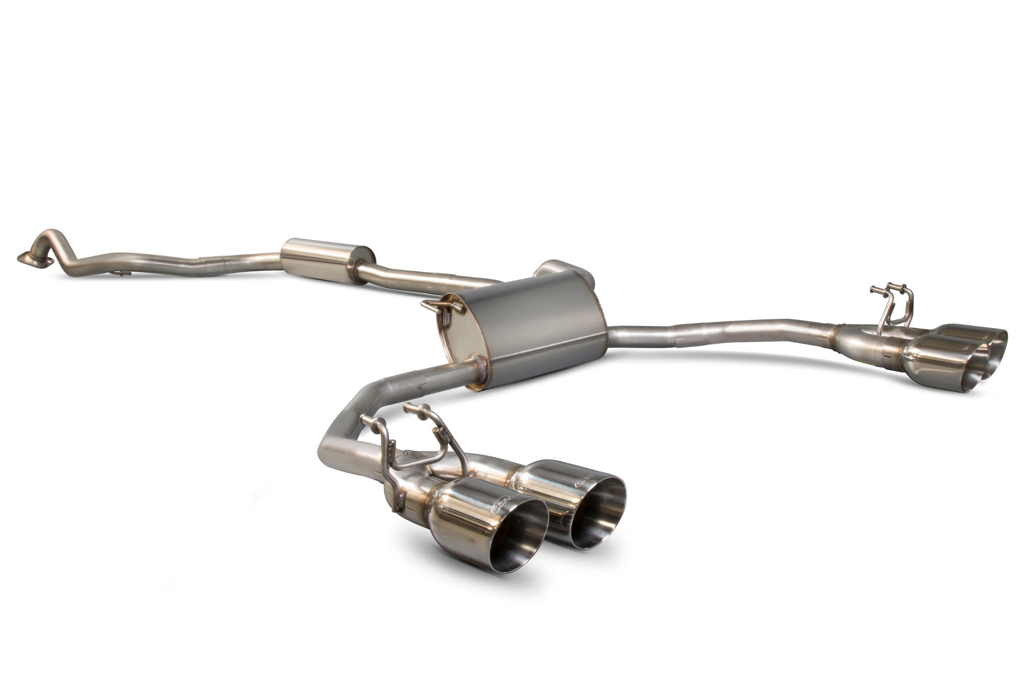 Scorpion Honda Civic Type R FK2 (LHD) Resonated Cat back Exhaust