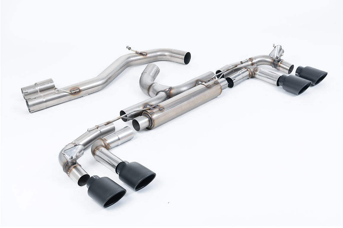 Audi S3 8Y Sportback GPF models - 'Race' 80mm Non-Resonated (Loudest) Cat-Back Exhaust System