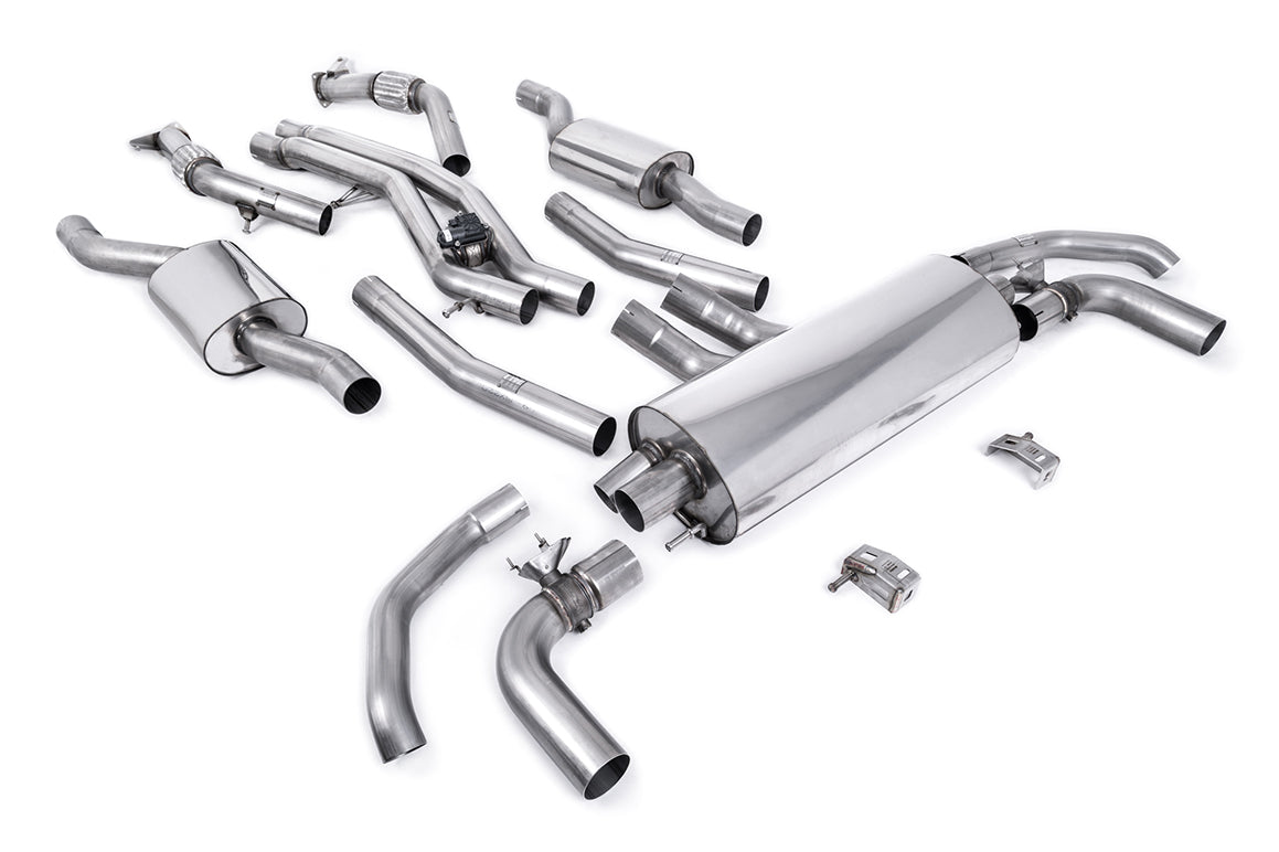 Audi SQ7/SQ8 V8 Pre LCI - OPF/GPF Back Exhaust System - Fits to OE Tailpipes
