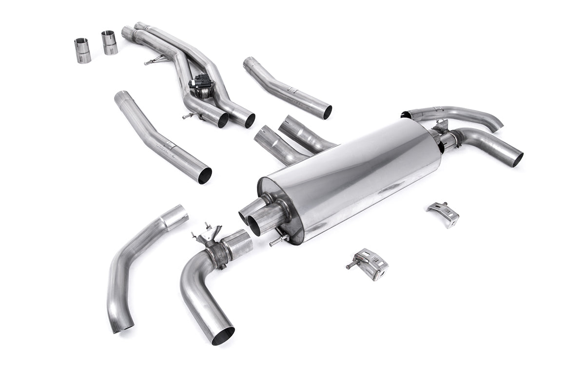 Audi SQ7/SQ8 V8 Pre LCI - Front Pipe Back Exhaust System - Fits to OE Tailpipes