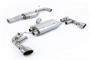 Audi TTRS MK3 Quattro - 80mm Resonated Cat Back