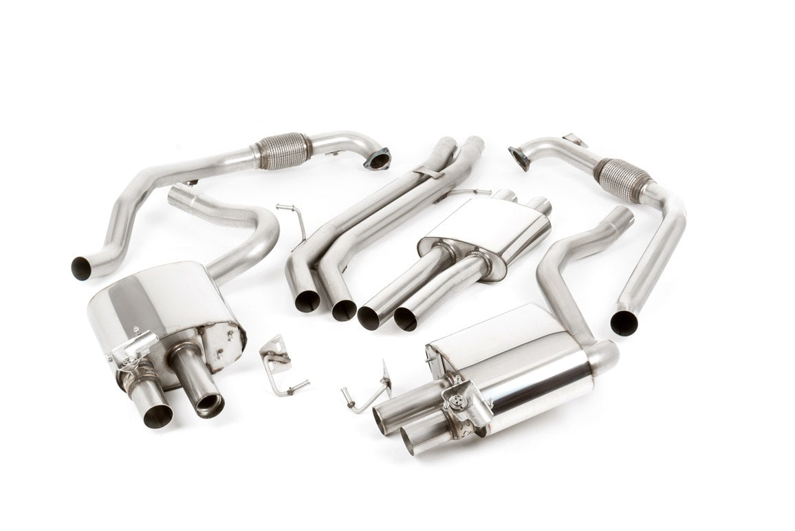 Audi S4 B9 Sport Diff without Brace Bars - Cat Back