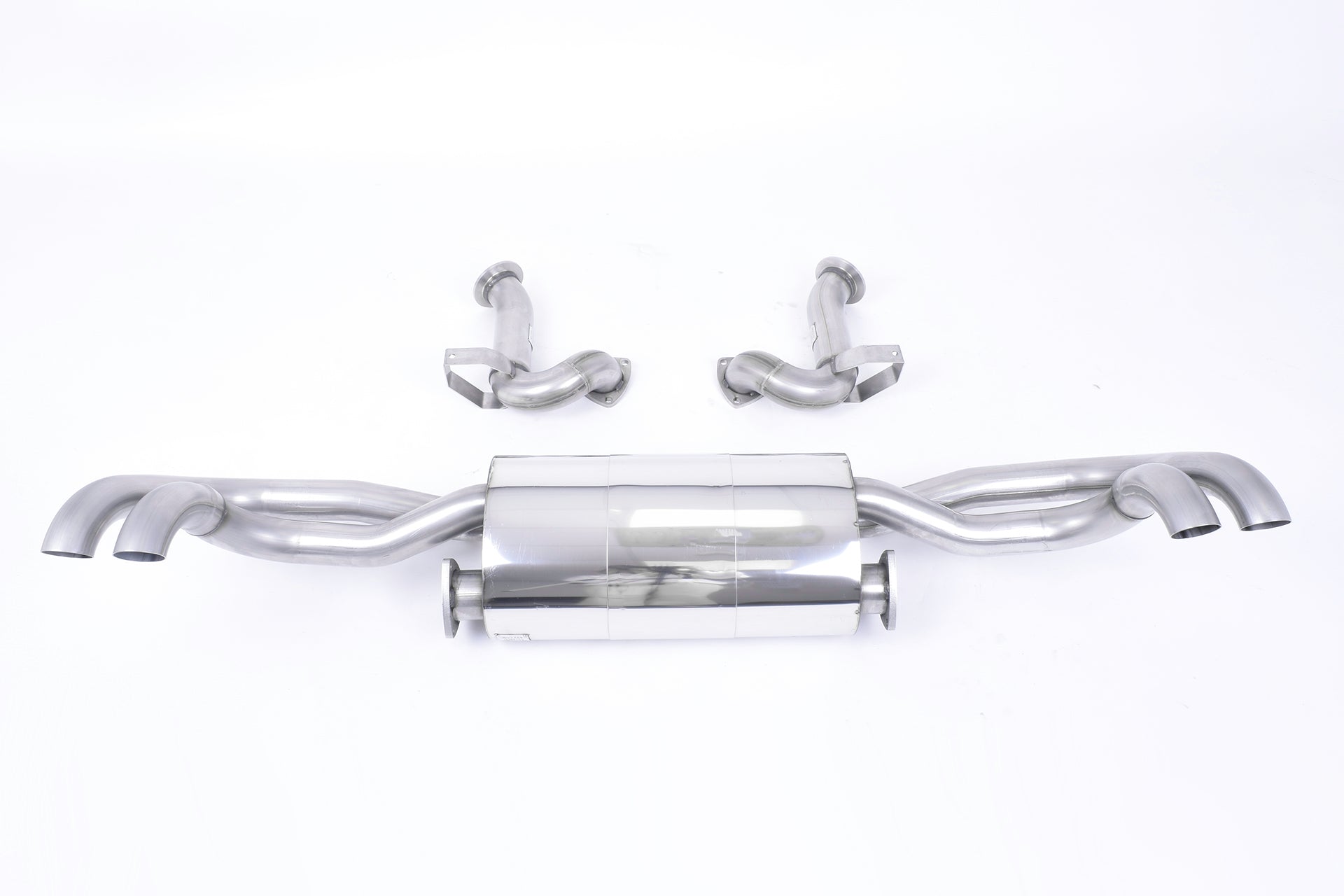 Audi R8 V8 4.2 (2007-2012) - Cat-Back Exhaust System - Uses OE Trims