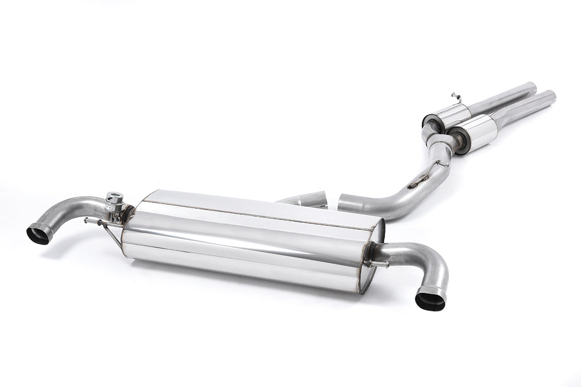 Audi TTRS MK2 2.5L - Cat Back Exhaust System - Uses OE Trims)