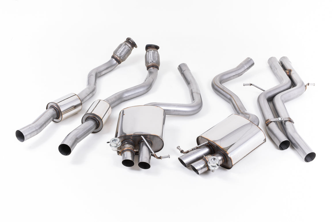 Audi RS5 B8 Coupe - Cat-Back Exhaust System - Uses OE Trims