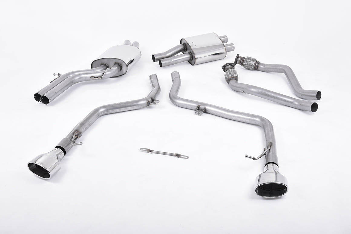 Audi S5 B8 (S tonic) - Non-Resonated Cat-Back Exhaust System