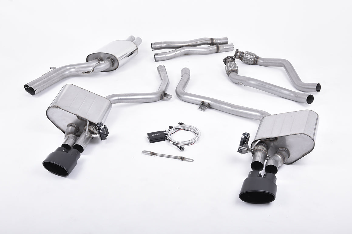 Audi S4 V6/S5 3.0 B8 - Valved & Resonated Cat-Back Exhaust System