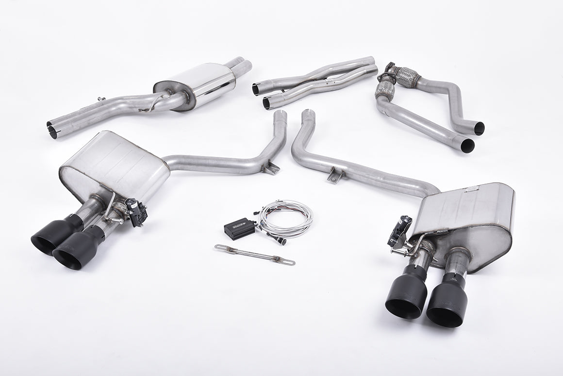 Audi S4 V6/S5 3.0 B8.5 - Valved & Resonated Cat-Back Exhaust System