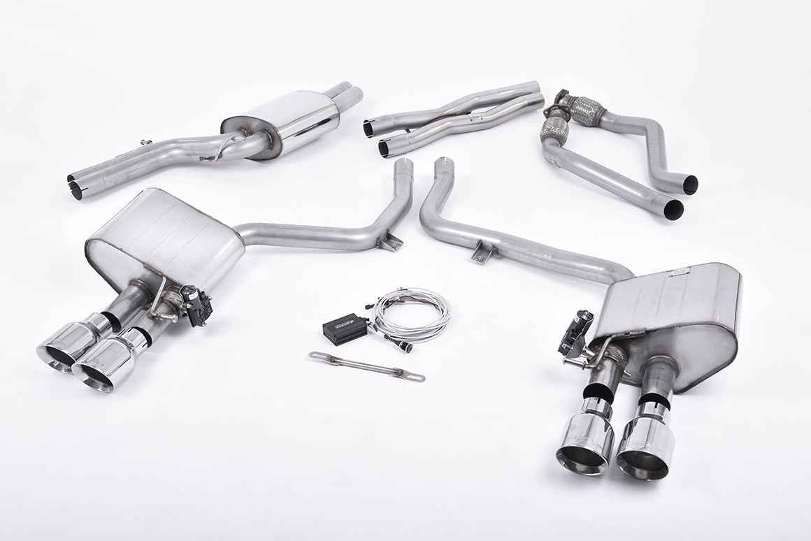 Audi S4 V6/S5 3.0 B8.5 - Valved & Resonated Cat-Back Exhaust System