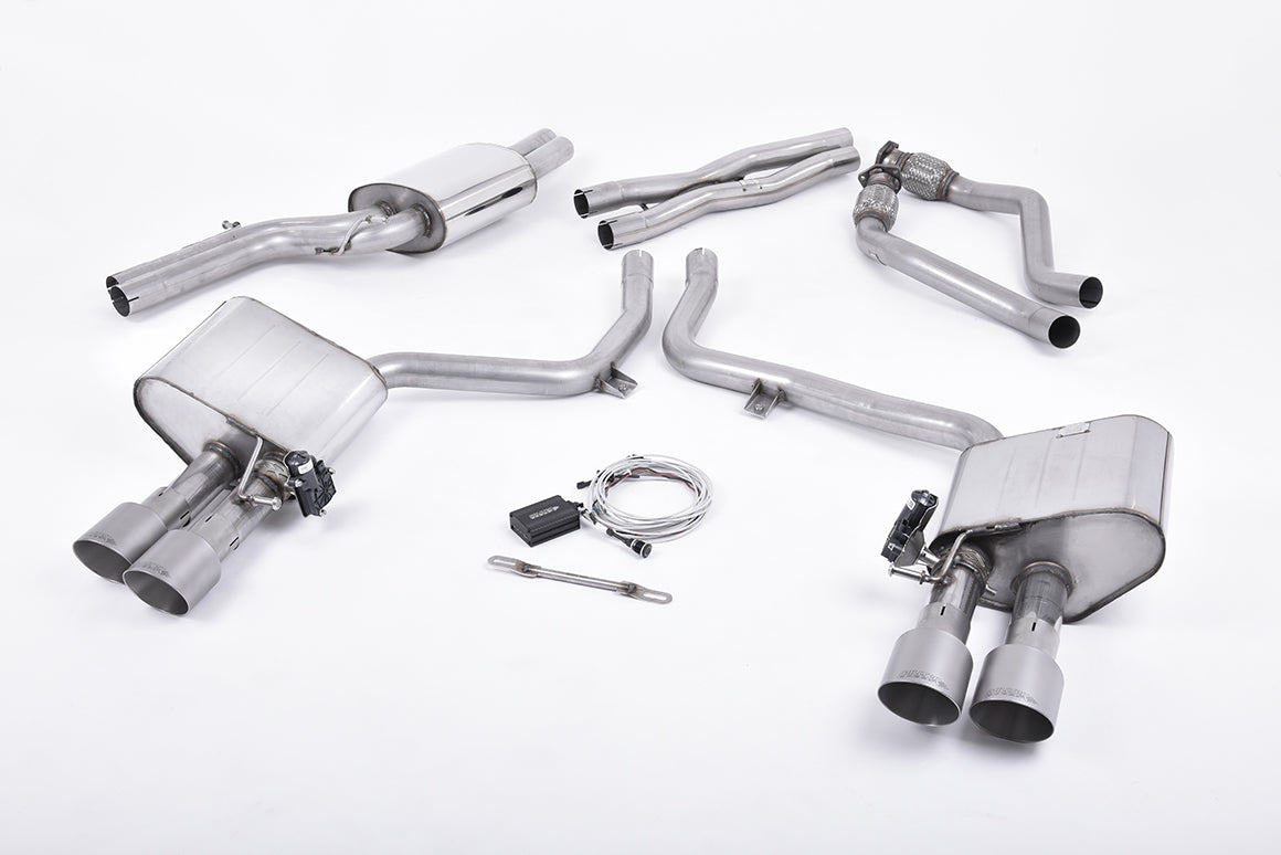 Audi S4 V6/S5 3.0 B8.5 - Valved & Resonated Cat-Back Exhaust System