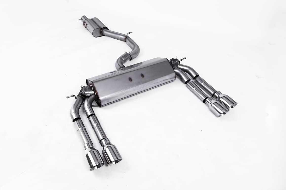 Milltek Sport Audi S3 (8V) Saloon/Cabrio Resonated GPF-Back Exhaust