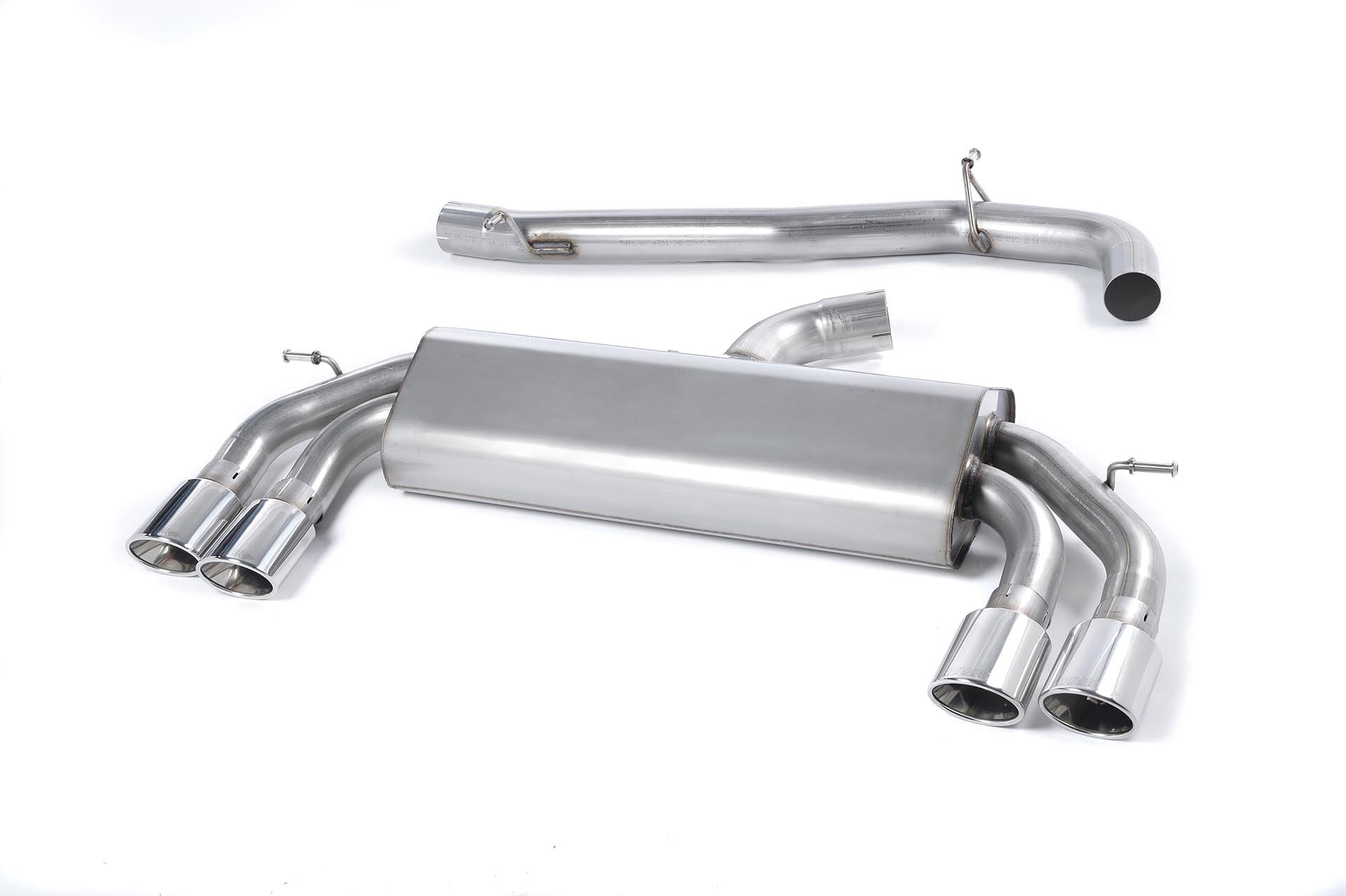 Audi S3 8V/8V.2 - Non-Valved & Non-Resonated (Loudest) Cat-Back Race Exhaust System