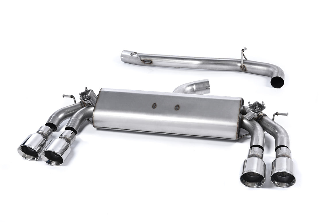 Audi S3 8V/8V.2 Sportback Non GPF - Non-Valved & Non-Resonated Cat-Back Race Exhaust System