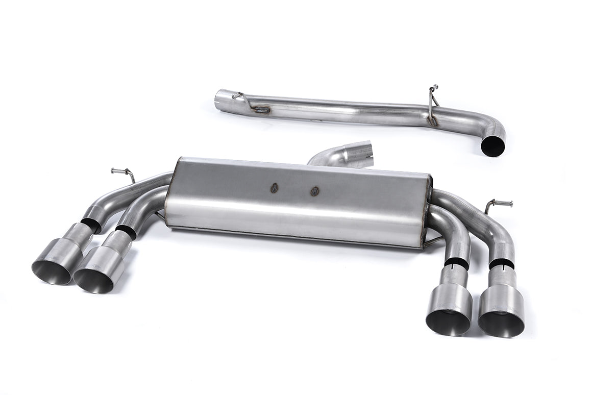 Audi S3 8V/8V.2 Sportback Non GPF - Non-Valved & Non-Resonated Cat-Back Race Exhaust System