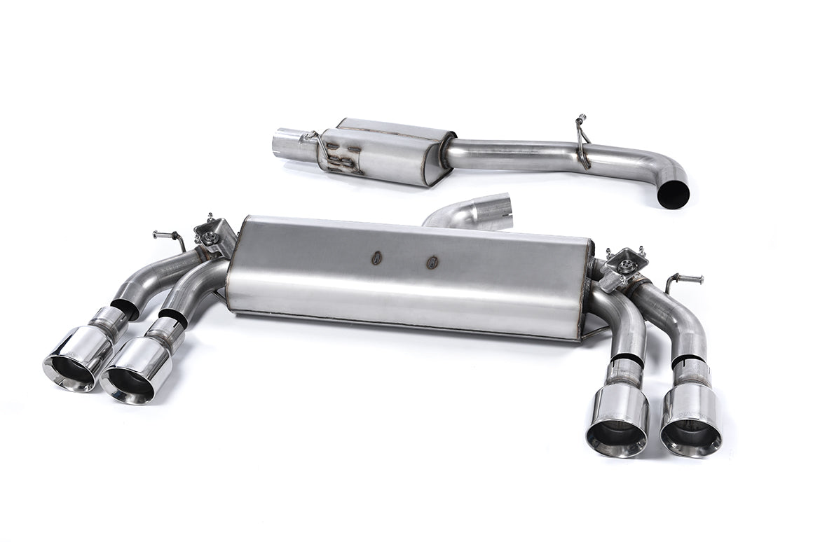 Audi S3 8V/8V.2 Sportback Non GPF - Non-Valved & Resonated Cat-Back Race Exhaust System
