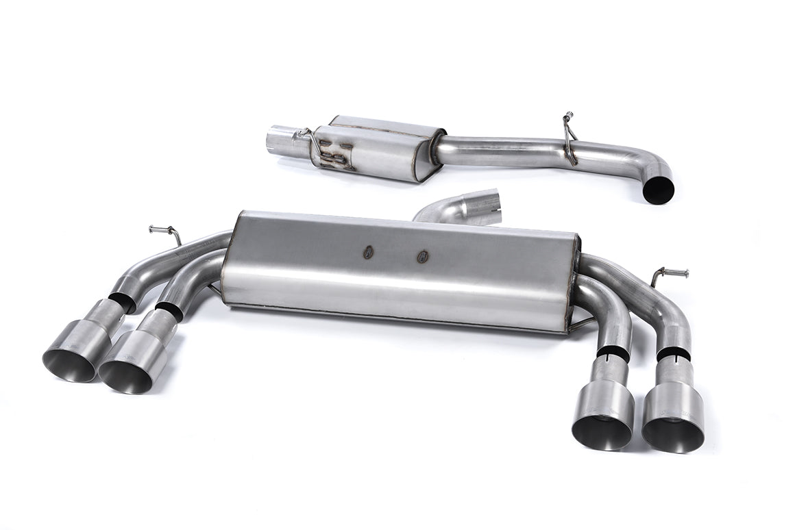 Audi S3 8V/8V.2 Sportback Non GPF - Non-Valved & Resonated Cat-Back Race Exhaust System