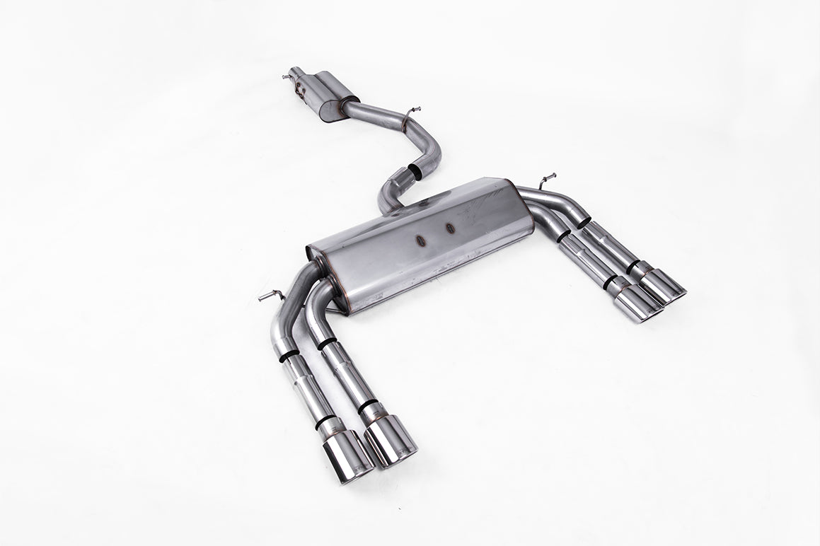Audi S3 8V/V.2 - Non-Valved & Resonated Cat-Back Race Exhaust System