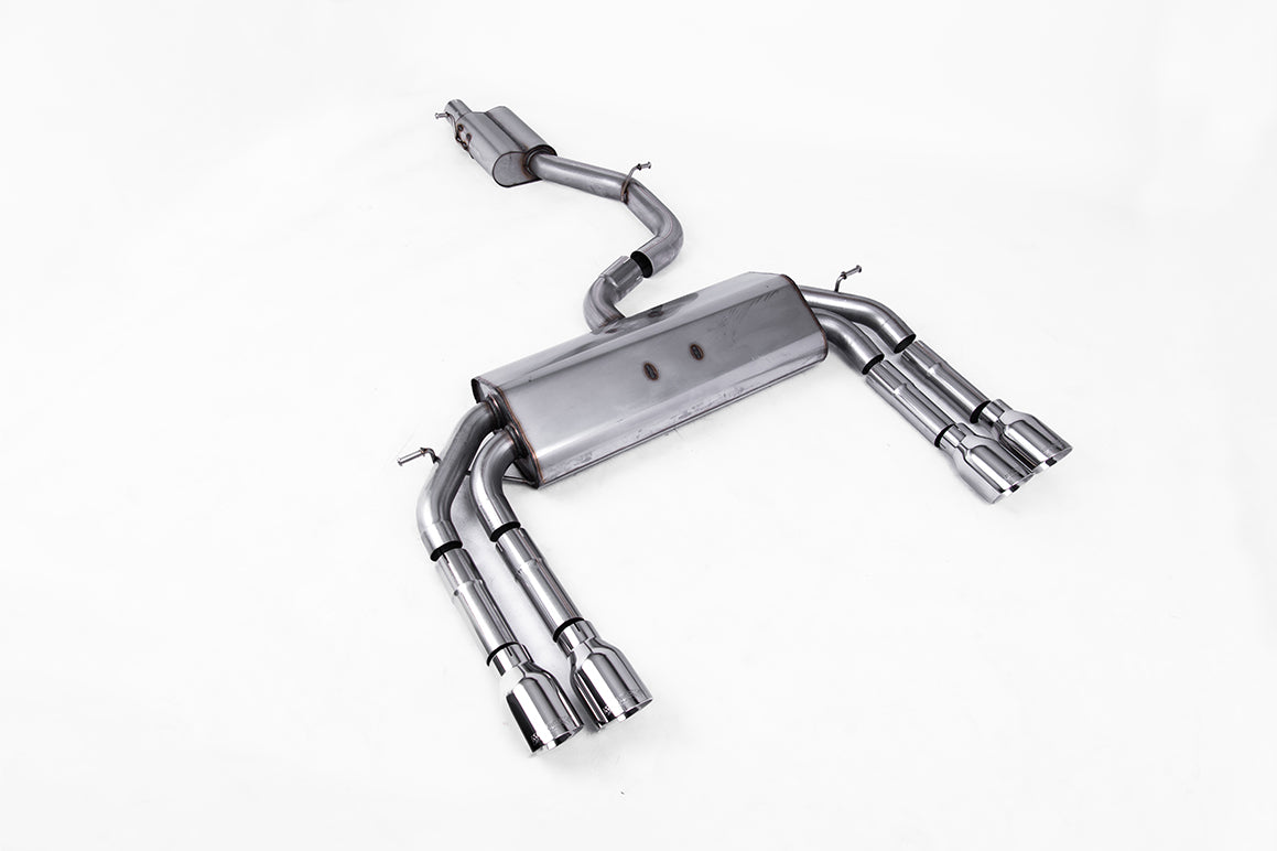 Audi S3 8V/V.2 - Non-Valved & Resonated Cat-Back Race Exhaust System