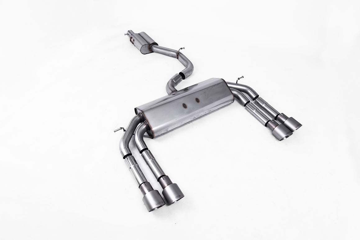 Audi S3 8V/V.2 - Non-Valved & Resonated Cat-Back Race Exhaust System