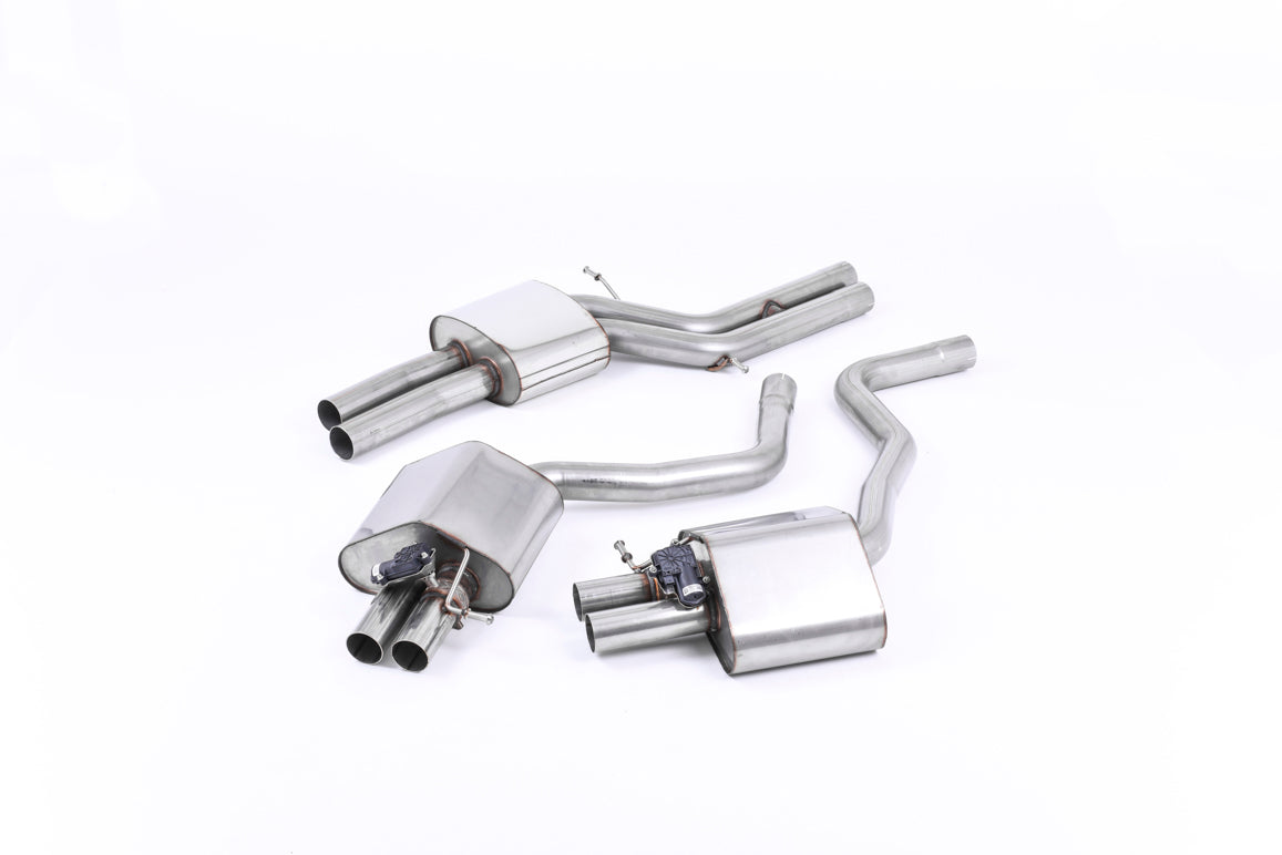 Audi RS6 C7 - Road+ Cat-Back Exhaust System - Fits OE Tips