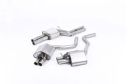 Audi RS6 C7 - Road+ Cat-Back Exhaust System - Fits OE Tips
