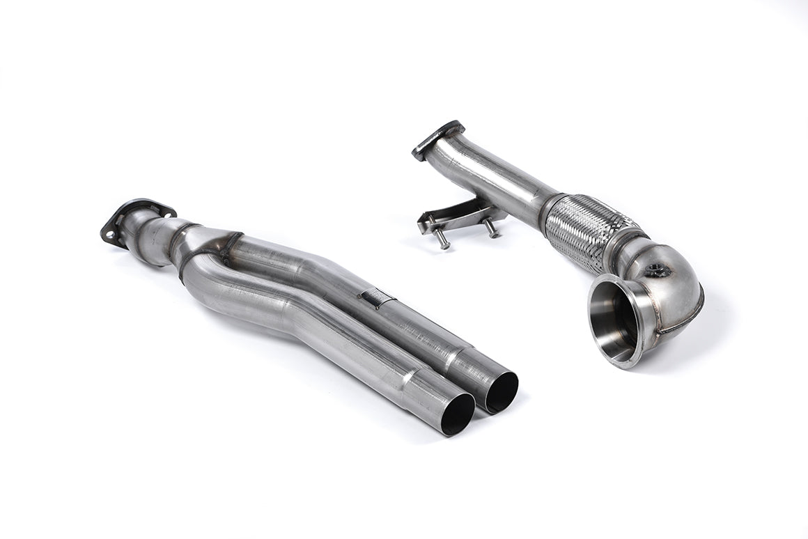 Downpipe (Primary Catalyst Delete + Turbo Elbow) - Audi RS3 8V Pre Facelift