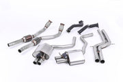Audi RS6/RS7 C7 - Complete Exhaust System - Uses OE Trims