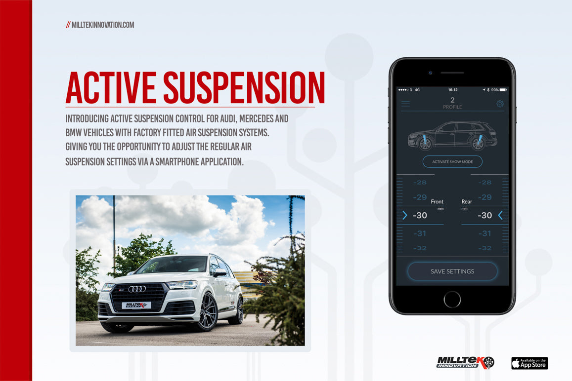 Audi RS6/RS7 C7 - Active Suspension Control For Pre-Facelift Models Only