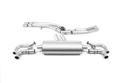 Audi RSQ8 - Front Pipe Back Exhaust - Uses OE Trims