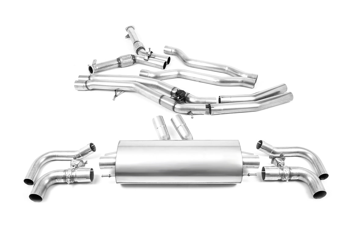 Audi RSQ8 - OPF Back Exhaust - Uses OE Trims