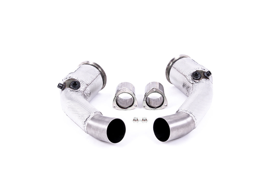 Audi RS6/RS7 C8 & S8 D5 - Large Bore Downpipe & Hi Flow Sports Cat (For OE System)