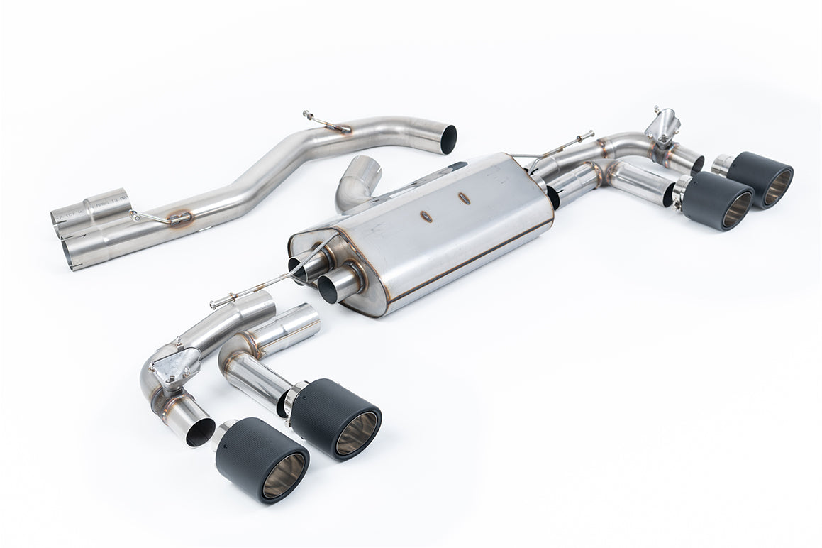 Audi S3 8Y Sportback GPF models - 80mm Non-Resonated Cat-Back Exhaust System