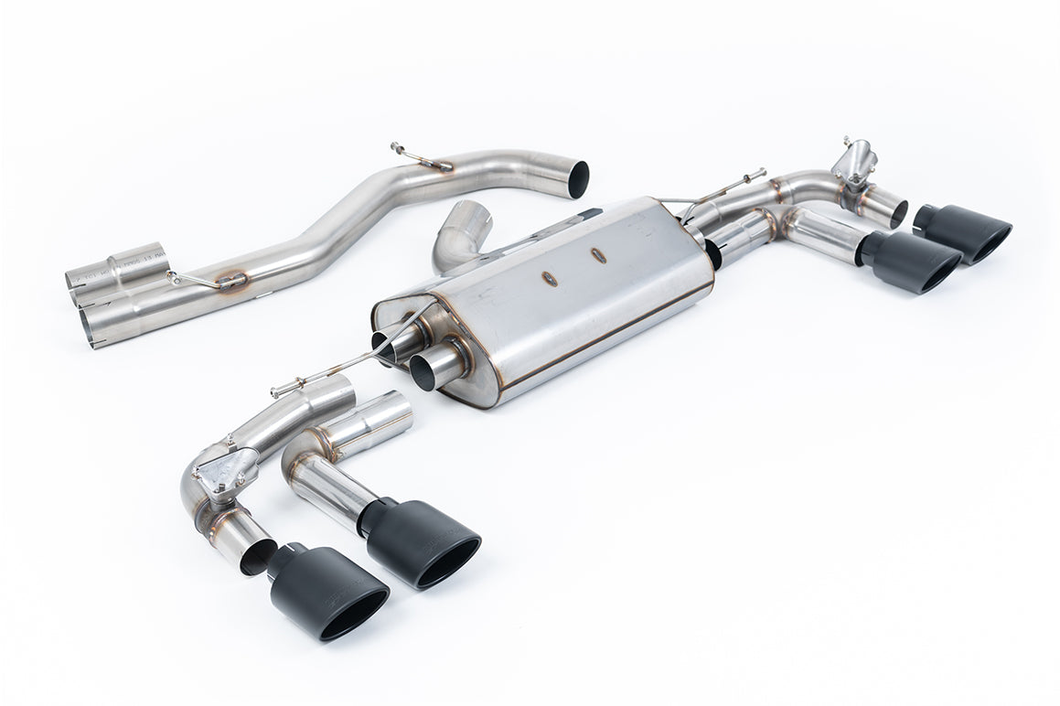 Audi S3 8Y Sportback GPF models - 80mm Non-Resonated Cat-Back Exhaust System