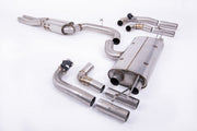 80mm Resonated OPF/GPF Back System For Audi RS3 8Y Saloon/Sedan