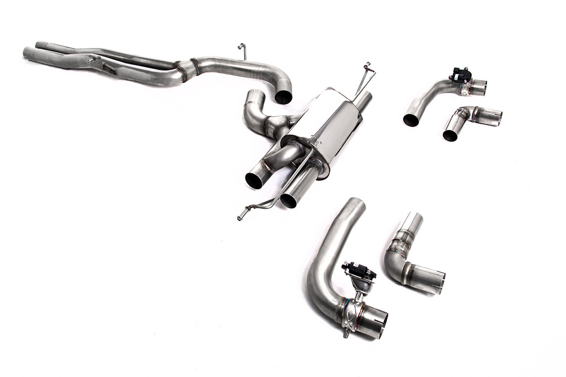 Audi RS3 8Y Sportback - 80mm Race Non Resonated (Loudest) OPF/GPF Back Exhaust System