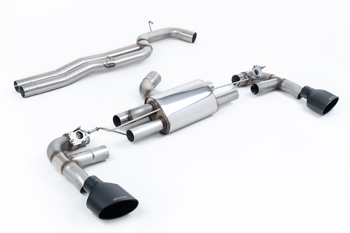 Audi RS3 8V Facelift - 80MM Non-Resonated Race (Loudest) Cat-Back Exhaust System