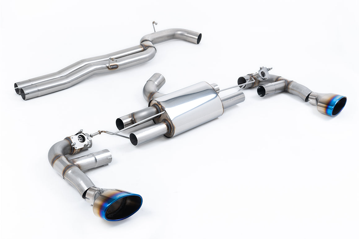 Audi RS3 8V Facelift - 80MM Non-Resonated Race (Loudest) Cat-Back Exhaust System