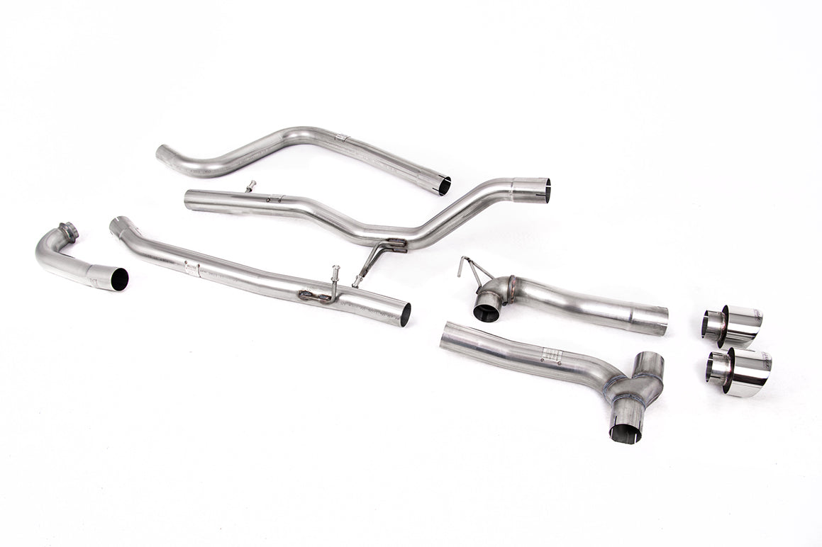 Ford Fiesta MK8 1.0T ST Line (Non GPF Models) Dual Outlets - Non Resonated Dual Outlet Exhaust System
